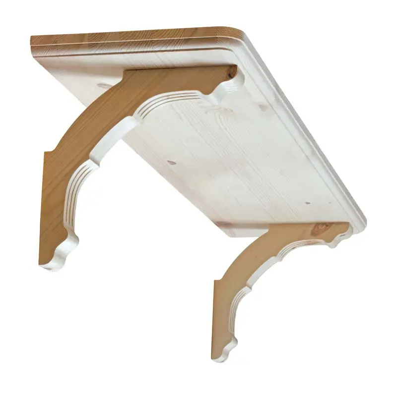 Wall-Mounted Hat Rack – Solid Pine, 115 Cm Length 1