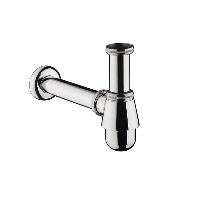 Wall-Mounted Pop-Up Waste With Chrome Finish 1