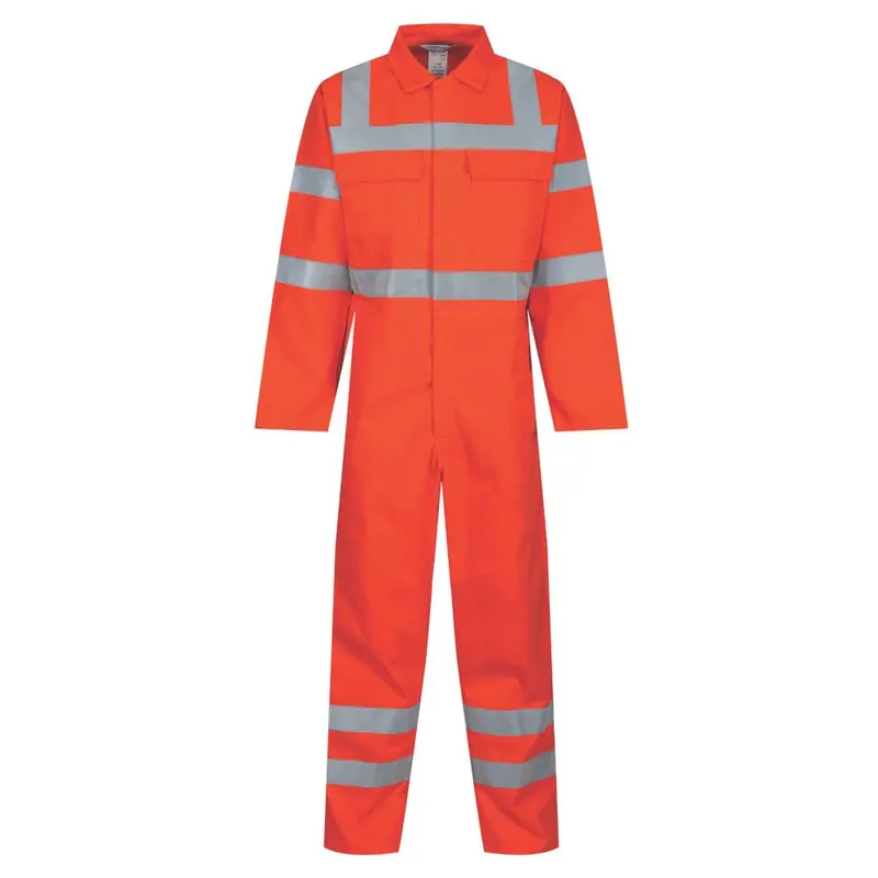 Wearwell Flame-Resistant Orange Boilersuit – Size L 1