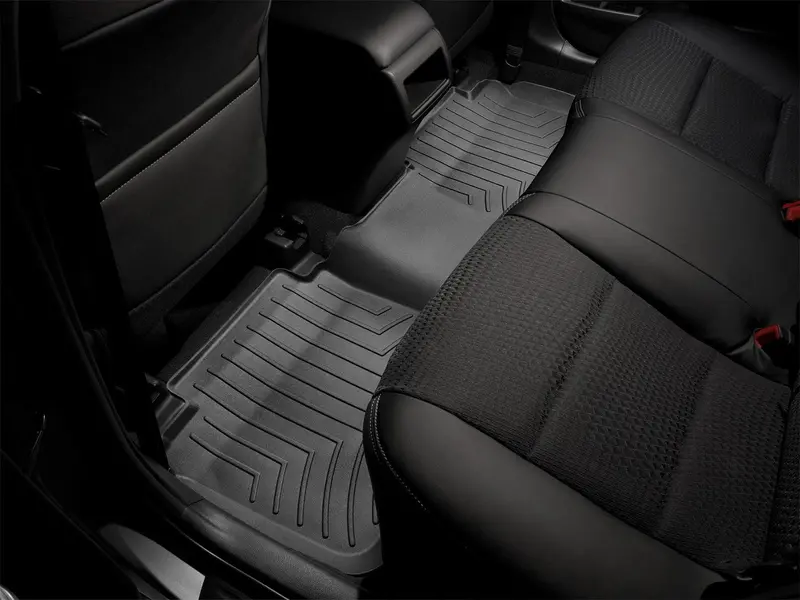 Weathertech 440662 Digitalfit Rear Floorliner – Precision-Cut All-Weather Floor Mat In Black 1