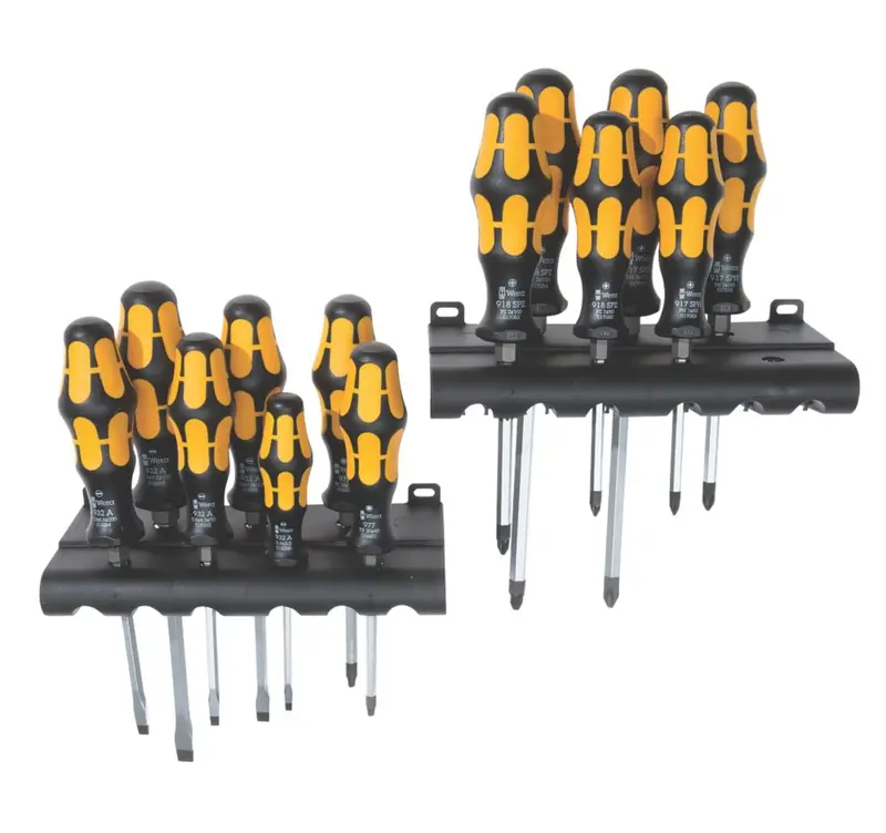 Wera Kraftform Plus Chiseldriver Set – Extended 15-Piece Professional Kit 1