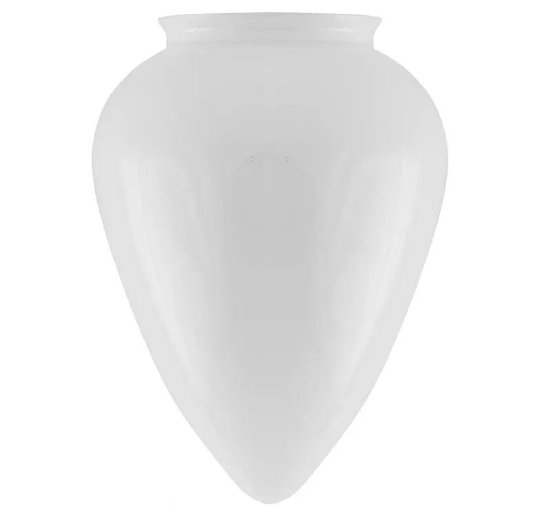 White Droplet Pendant Shade (80 Mm Diameter) 1