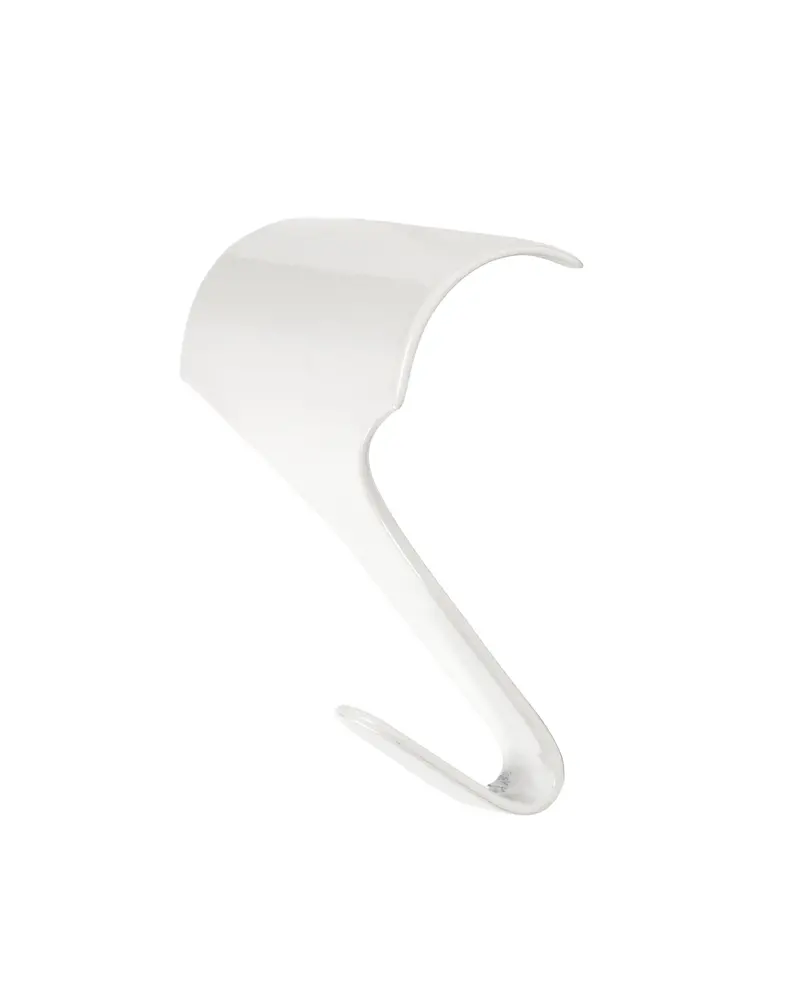 White-Painted Picture Hook For Wall-Mounted Picture Rail 1