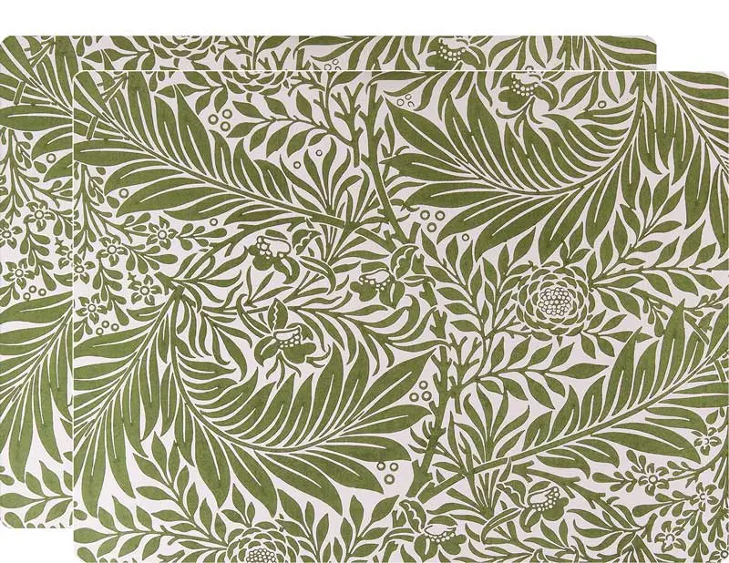 William Morris Larkspur Serving Tray Set – 2-Piece, 50X35 Cm 1