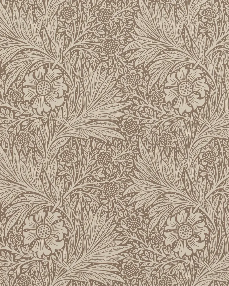 William Morris Marigold Bullrush Wallpaper 1