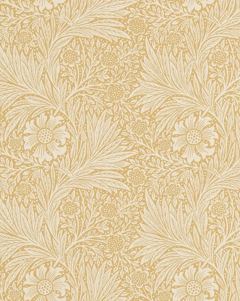 William Morris Marigold Wallpaper – Cowslip Inspired Palette 1
