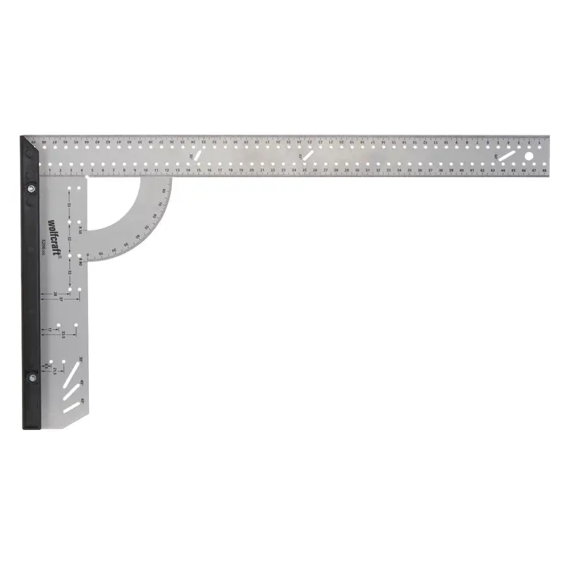 Wolfcraft Large Combination Square – 11 X 19.5 Inch (280 X 500 Mm) 1