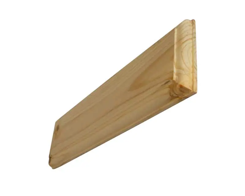 Wooden Hook Rail – 35 Cm Pine Wall Organizer 1
