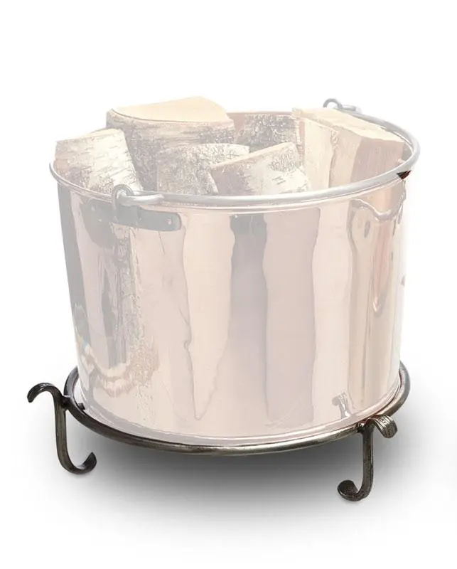 Wrought Iron Stand For Log Basket 1
