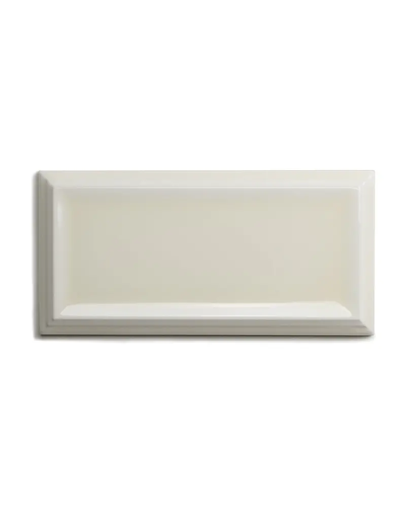 York Metro-Style Ceramic Tile, 7.3 × 14.8 Cm, Almond 1