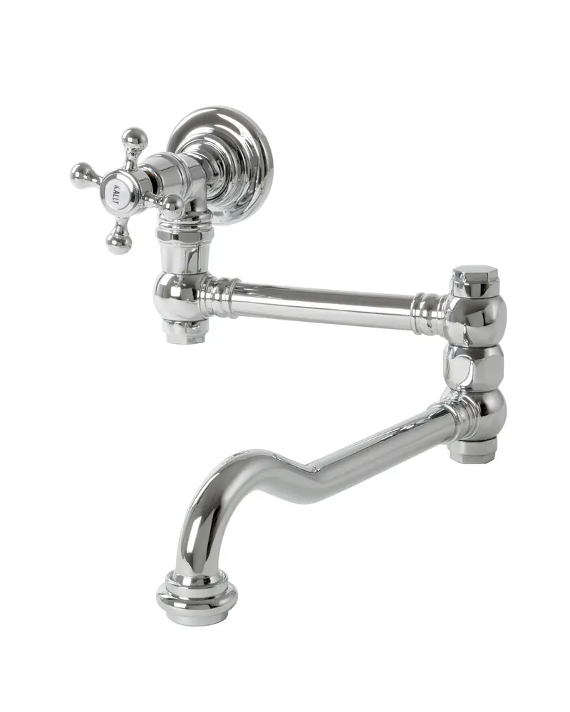 Yorkshire Pot Filler Faucet – Chrome Finish 1