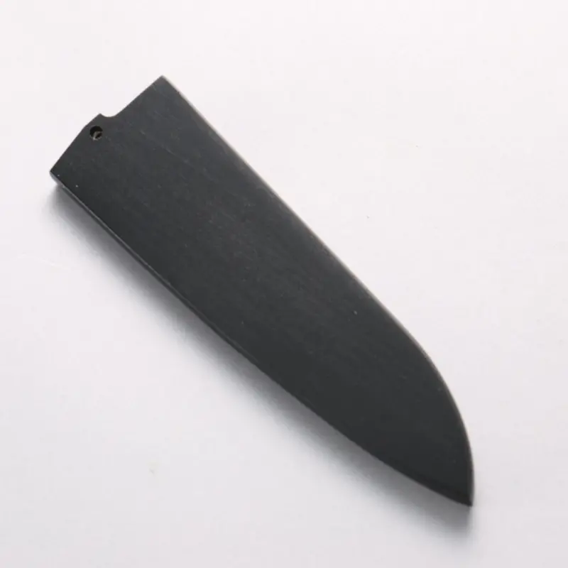 Yu Kurosaki Black Magnolia Sheath – Fits 150Mm Small Santoku Knives (Includes Plastic Pin) 1