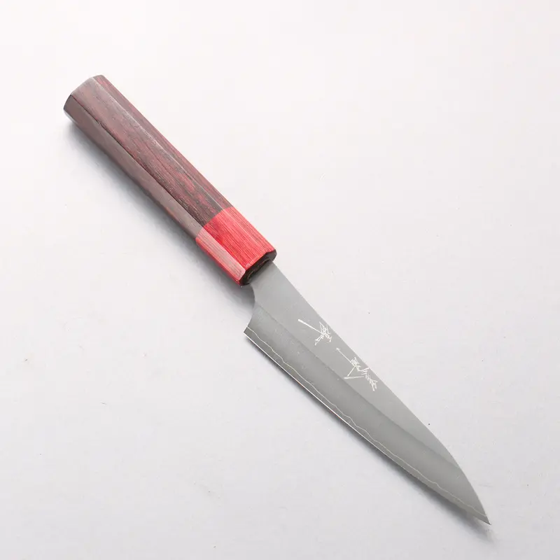 Yu Kurosaki Gekko Vg-Xeos Petty-Utility – 130Mm, Rosewood Handle & Red Pakka Wood Ferrule 1