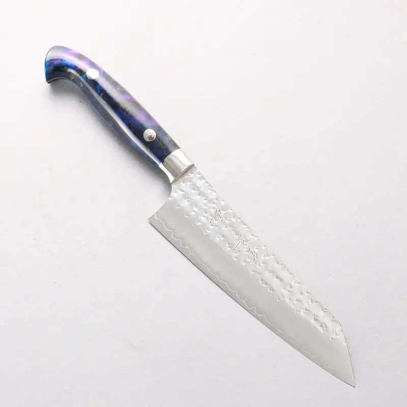 Yu Kurosaki Senko Ei Sg2 Bunka – 150 Mm Hammered Blue-Purple Acrylic Handle 1