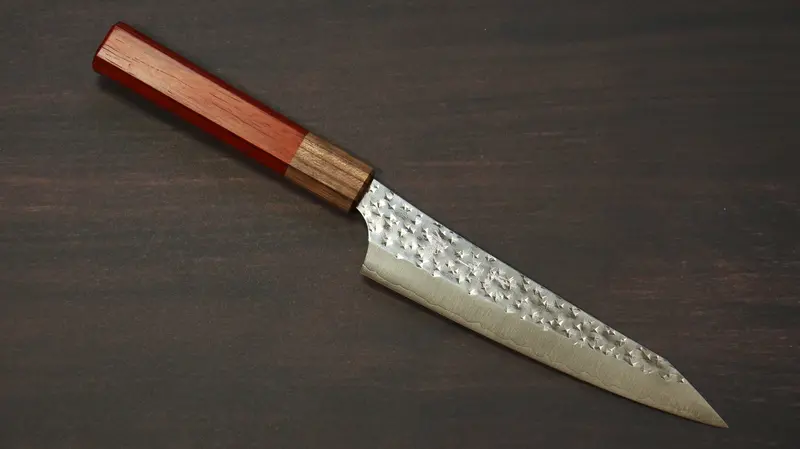 Yu Kurosaki Senko Ei Sg2 Hammered Petty Knife – 150Mm With Padoauk Handle 1