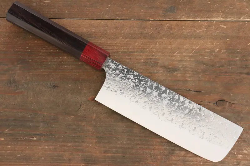 Yu Kurosaki Shizuku Sg2 Nakiri Chef Knife – 165Mm Hand-Forged Japanese Vegetable Knife 1
