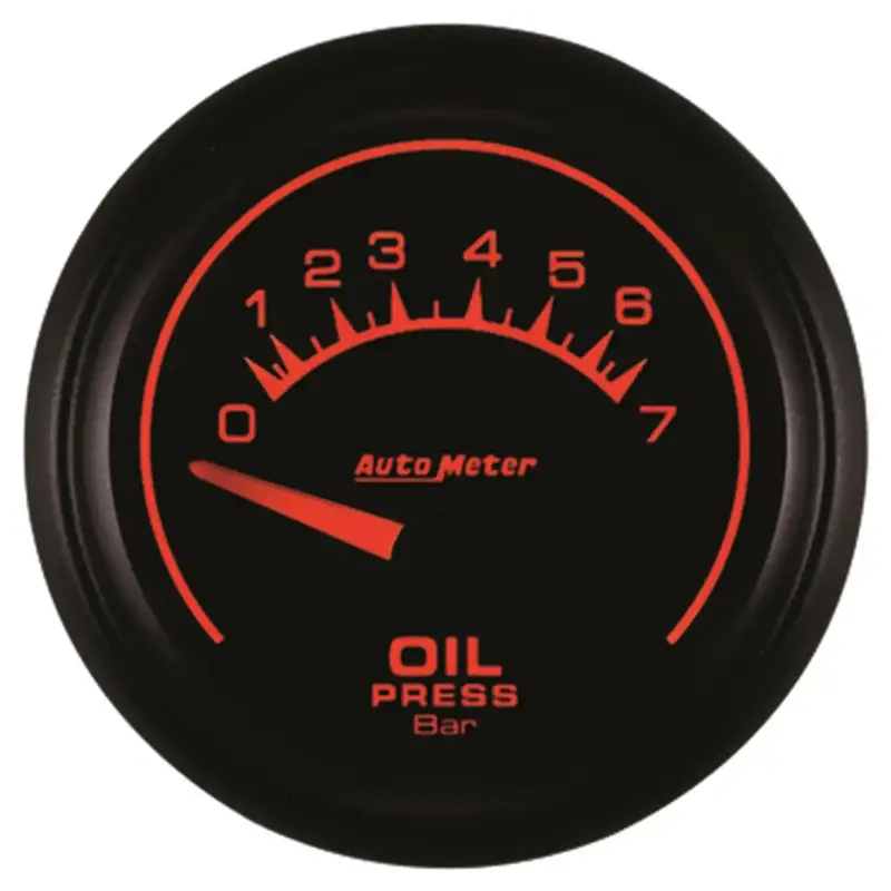 Autometer 5927-M 2-1/16" Electric Oil Pressure Gauge – 0–100 Psi (7 Bar) 1