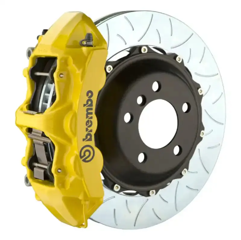 Brembo Front Gt Brake Kit For Ferrari F430 Challenge (2005–2009) – 6-Piston Calipers, 380X32Mm Two-Piece Slotted Rotors 1