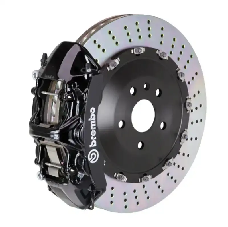 Brembo Sl55 Amg Front Gt Big Brake Kit – 405X34Mm Drilled Two-Piece Rotors & 6-Piston Calipers (2003–2008) 1