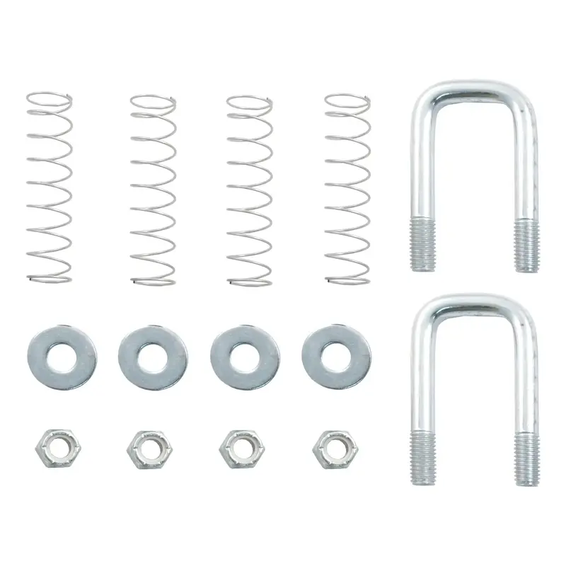 Curt 66113 Gooseneck Safety Chain Anchor U-Bolt Kit 1