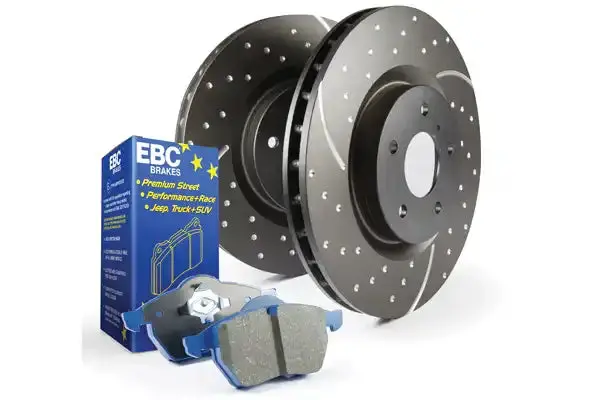 Ebc Brakes S6Kf1177 Gd Sport Brake Rotors – Wide Slot Design Enhances Cooling And Reduces Brake Fade 1
