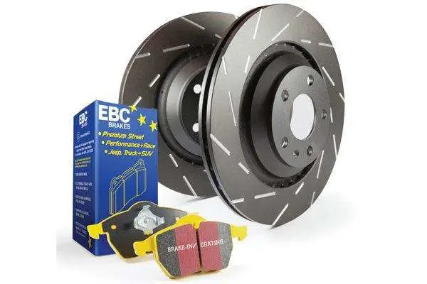 Ebc S9Kf1717 Precision-Slotted Brake Rotors – Quiet Operation With Noise-Reducing Narrow Grooves 1
