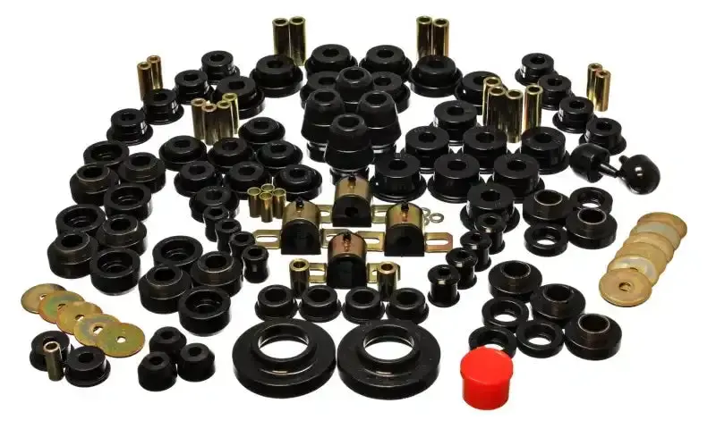 Energy Suspension Hyper-Flex Black Master Bushing Kit For 1997–2006 Jeep Wrangler Tj 1