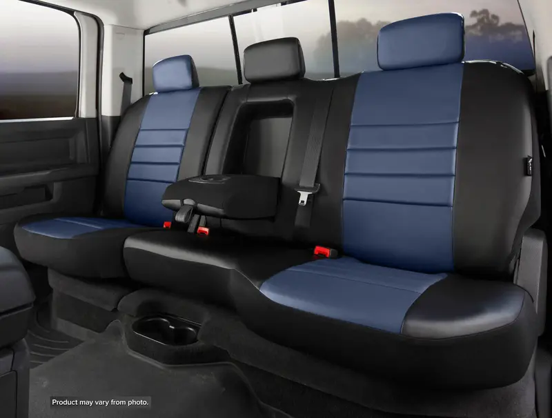 Fia Sl60 Series Blue Leatherlite Rear Seat Covers – Custom Fit 1