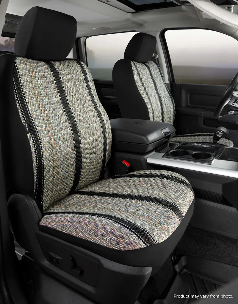 Fia Tr40 Series Custom-Fit Front Seat Covers – Saddleblanket Design In Black/Wine For Wrangler 1