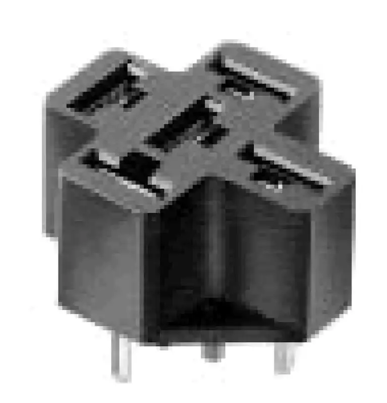 Hella 5-Terminal Mini Relay Socket For Pcb Mounting – Model H84989031 1