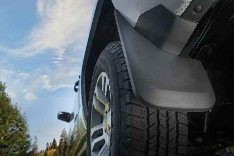 Husky Liners 57241 Rear Custom Fit Mud Flaps For Chevrolet Silverado, Suburban, Tahoe & Avalanche 1