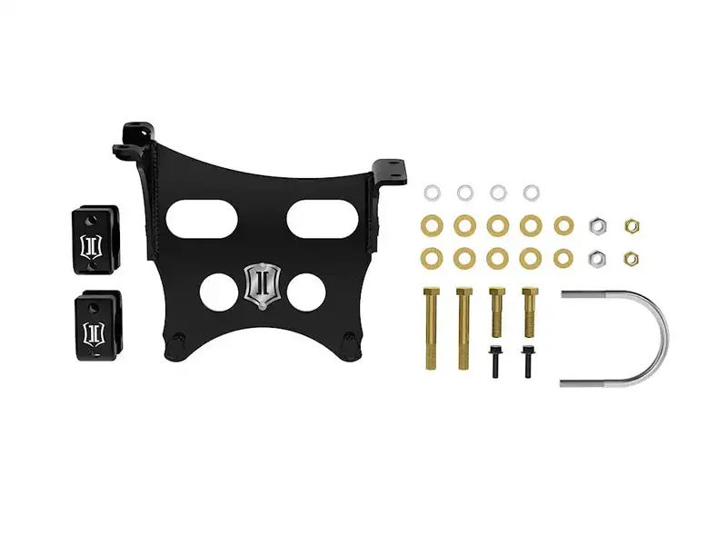 Icon Frdk_65002 Dual Steering Stabilizer Kit – 2023 Ford F-250/F-350 Super Duty 2.0 Vs Suspension Upgrade 1