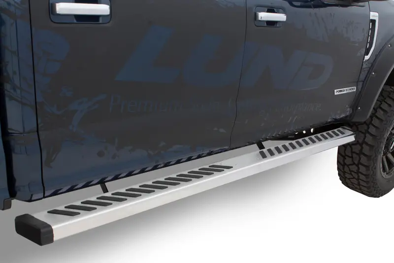 Lund Summit Ridge 2.0 Running Boards – 28665035 Stainless Steel Kit With Mounting Hardware 1