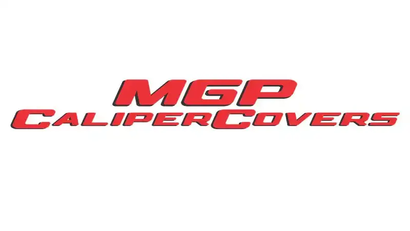 Mgp Engraved 4-Piston Caliper Covers – Yellow Finish With Black Char For 2018 Toyota Camry 1