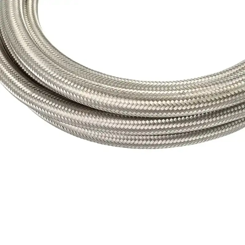 Mishimoto Stainless Steel Braided Hose – 10-Foot Length With -8An Fittings 1