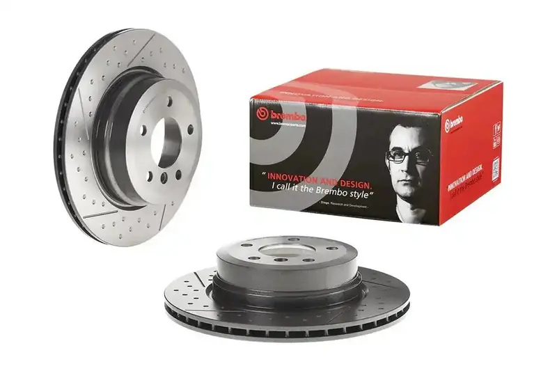 Premium Oem-Style Brake Rotor – High-Carbon Cast Iron, Precision Ground 1