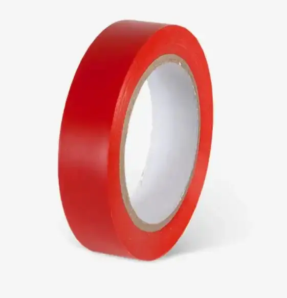 Red Aisle Marking Tape – 1" Width × 108" Length, High-Visibility Safety Striping 1