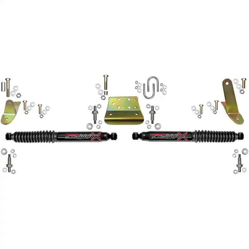 Skyjacker Dual Stabilizer Kit – Black Components With Black Bushings 1