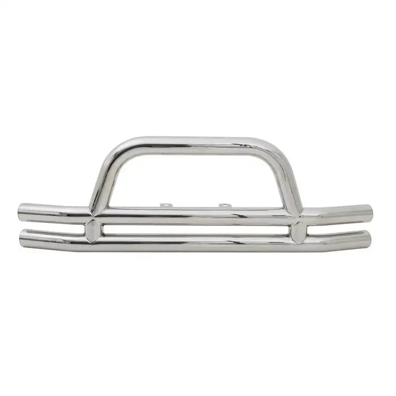 Smittybilt Tubular Front Bumper With Hoop – Stainless Steel Construction 1