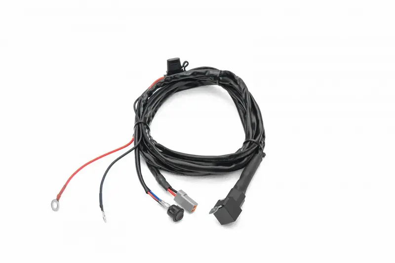 T-Rex Z390020S-B Heavy-Duty Wiring Harness For High-Wattage Led Light Bars (200W+) 1