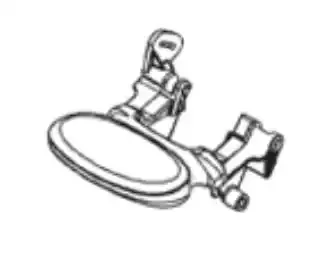 Thetford 33372 Bravura Pedal Assembly – White Finish For Rv Toilet Systems 1