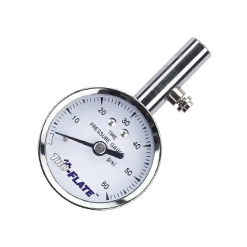 Truflate Dial-Type Tire Pressure Gauge – High-Accuracy Mechanical Readout For On-The-Go Use 1