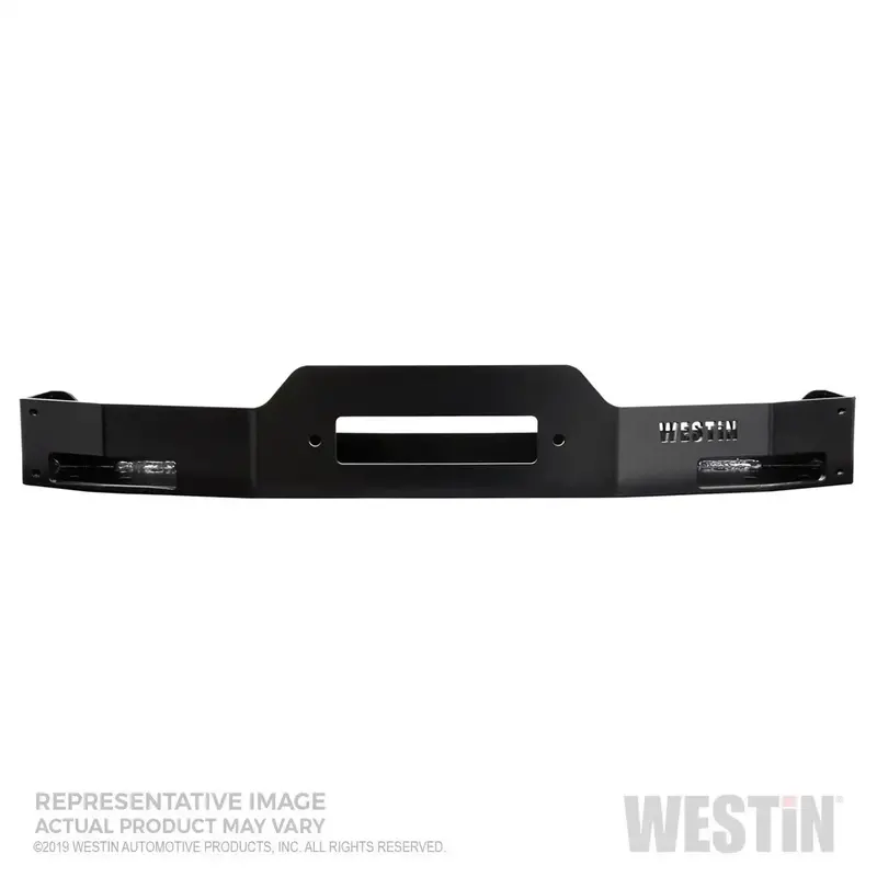 Westin Max Winch Tray – Black Steel Mounting Platform For Front Bumper Installations (Model 46-24025) 1