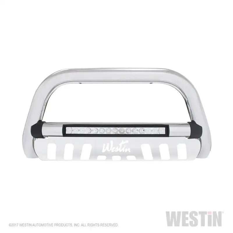 Westin Ultimate 32-3880L Led Bull Bar – Heavy-Duty Front Bumper Guard 1