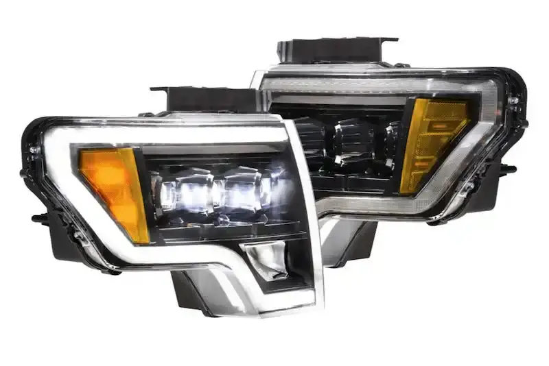 Xb Led Front Headlight Assembly For 2009–2014 Ford F-150 1